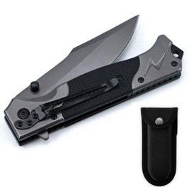 Multi-Tool - Multifunctional Tool Camping Accessories, Stainless Steel Foldable Survival Equipment with Holster, Total Length 23.2 cm, for Hiking, Bushcraft, Camping Gifts, Gift for Men