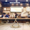 Business Card Holder Stainless Steel Elegant Style Antioxidant Durable Stable