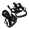 2Pcs Kids Gymnastic Rings Monkey Shape Load Bearing 150KG Ergonomic
