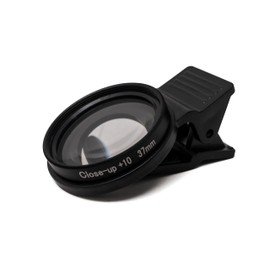 SYSTEM-S Macro Lens Set Zoom Close Up Filter Kit with Clip Bag in Black