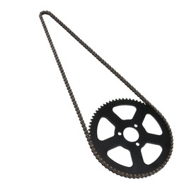 Sharplace 25H 68 Tooth Rear Sprocket + Chain 49cc 2 Stroke Mini Pocket Bike