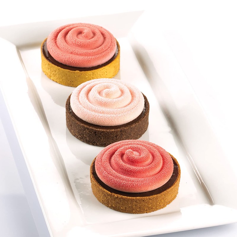 Silikomart - KIT MINI TARTE TWIST - SET FÜR TARTEN