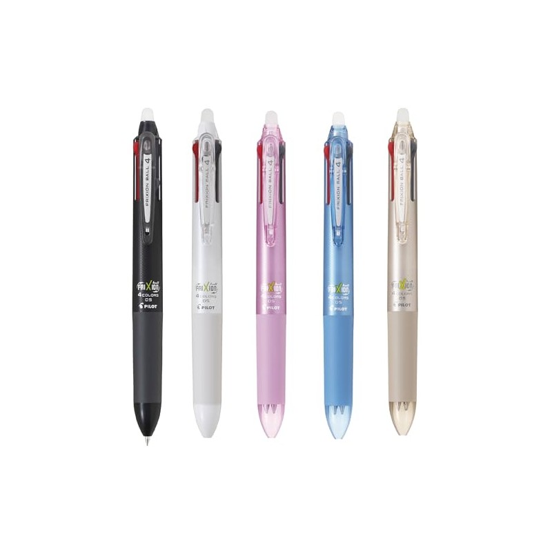 PILOT Ballpoint Pen FriXion Ball 4 0.5mm Black PLKFB80EFB