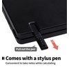 Desk Portable Basic Calculator with Notepad and Stylus, 12 Digit