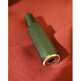 Unbranded/Generic  3.5mm TRS Stereo 1/8"  Female Plug Solderable make or repair your own cords USA