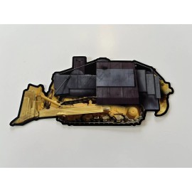 Killdozer Bumper Sticker Marvin Heemeyer Granby CO Tread Komatsu D355A Bulldozer