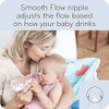 NUK NUK Smooth Flow Nipples (2 pack) (6+ month), Clear