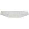EasyComforts Breathable Back Support Belt, Adjustable Back Brace, White, Medium