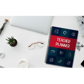 Undated UK Teacher Planner - A4, Primary/Secondary School, 7 Subjects/Periods