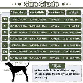 IDOMIK Dog Anxiety Calming Hoodie,Breathable Dog Anxiety Jacket Vest Coat for Thunderstorms,Fireworks,Vet Visits,Separation,Adjustable Dog Hoodies for Noise Block & Ear Protection Recovery,Green,L