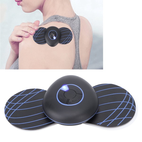 Mini Cervical Massager, Portable Massager, Multifunctional Neck Massager Sticker, Intelligent Electric Cervical Massager for Relief of Muscle Pain and Muscle Relaxation