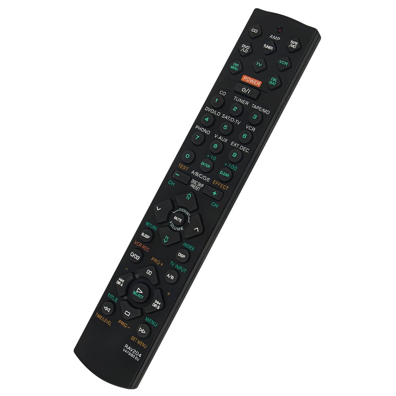 RAV204-V473190EU Replacement Remote Control Suitable for Yamaha AV Receiver Remote