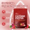 Cayenne Pepper Softgels Supplement, Supports Leg Vein, Heart and Blood