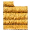 Unique Loom Braided Jute Collection Area Rug - Dhaka (1'