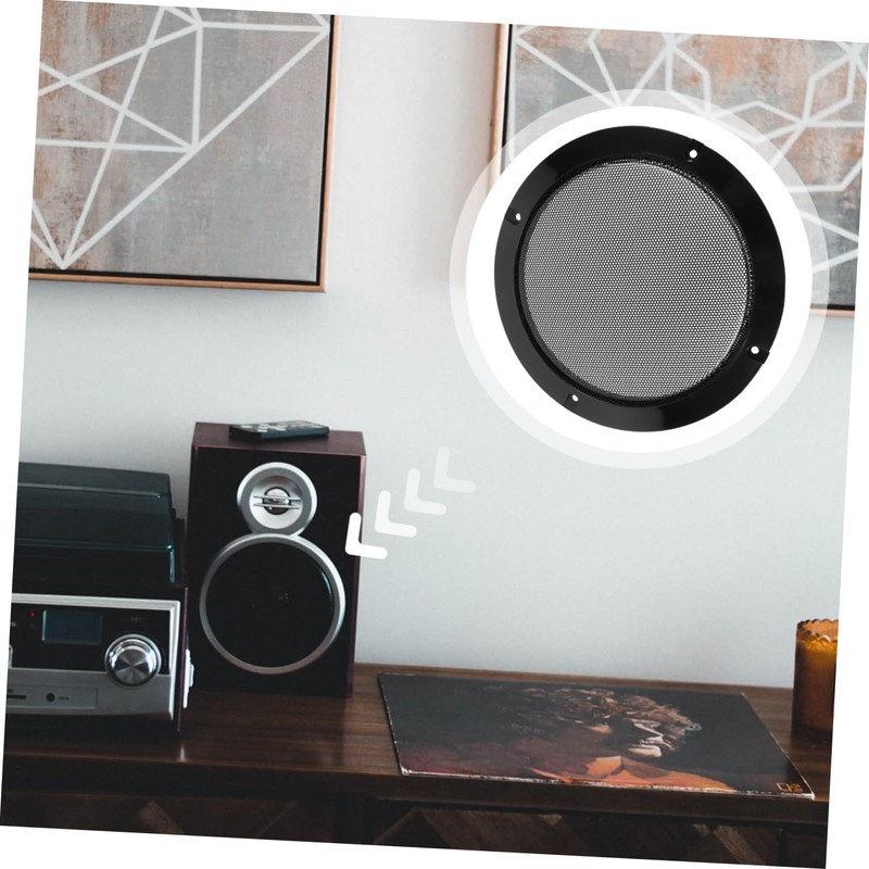 Operitacx 2pcs Speaker Protector Cover Durable Speaker Grill Case Decorative