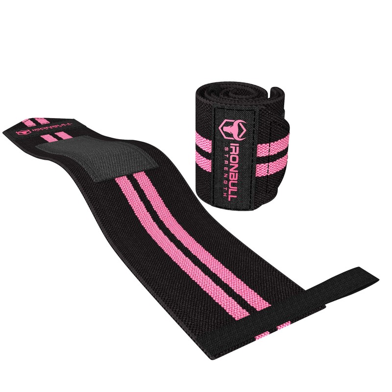 Women Wrist Wraps with Thumb Loops - 12" Professional Grade