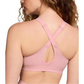 Victoria's Secret Women's VSX Lightweight Mesh Sports Bra, Medium Wireless Support, Chalk Rose, (34C)