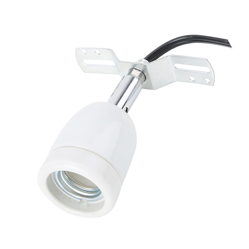 E27 Rotatable Reptile Pet Clip Heat Lamp Bulb Base Socket