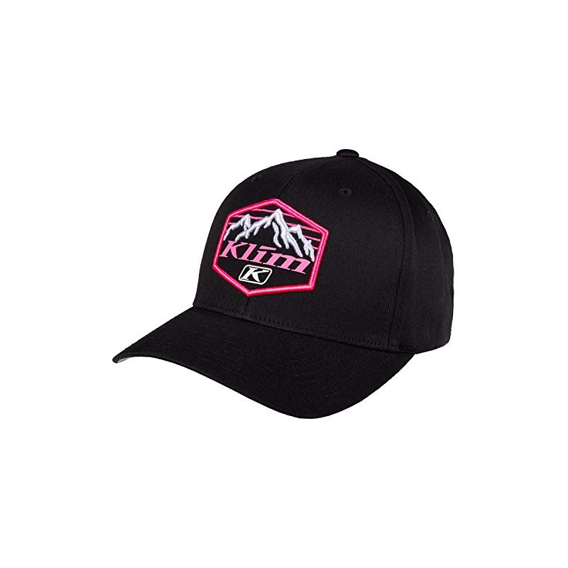 KLIM Glacier Hat Large-XL Black - Knockout Pink