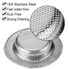 Kitchen Sink Strainer, 2-Pack Sink Strainer Basket with Handle, 4.5"