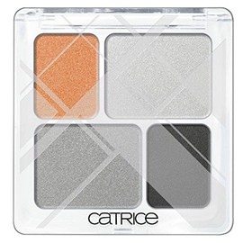 Catrice Graphic Grace Quattro Eye Shadow C02 Arhitectual Arts 8g Orange Grey