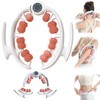 L-Tou Massage Roller, Myofascial Roller Ring Massager, Removable Handle, Multi-functional