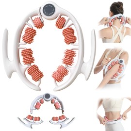 L-Tou Massage Roller, Myofascial Roller Ring Massager, Removable Handle, Multi-functional Removable, 180° Opening/Closing, Myofascial Release, Calf, Foot Roller, Foam Roller, Massage, Cellulite, Hand