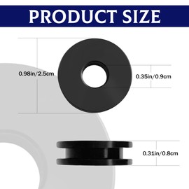 Dunviku Motorcycle Bushing Windshield Bushing Windshield Grommets 4PCS Detachable Windshield Bushing Replacement for Harley Motorcycle Softail Road Heritage King