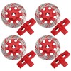 Hex Wheel Hub Brake Disc Caliper Disc RC Accessories Fit
