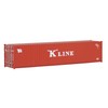 Walthers SceneMaster HO Scale Model of K-Line (Red, White) 40'