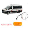 appRUN SIDE MARKER LIGHT LAMP LENS FOR FORD TRANSIT MK8