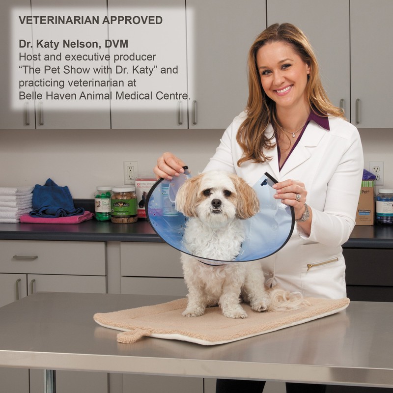 Total Pet Health Elizabethan Collars — Durable Plastic Collars that