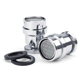 HJIAMA Aerator Tap 360° Water Saver for Tap, Three-Level Adjustable Tap Extension, Reusable, for Kitchen, Bathroom