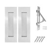 senharvest Pocket Door Pull and Edge Pull Set Brushed Nickel,