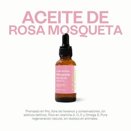 Aceite de Rosa Mosqueta Puro 50 ml | Regenera Reafirma y Atenúa Manchas Cicatrices | Rutinas de Belleza| Util para Masajes Faciales
