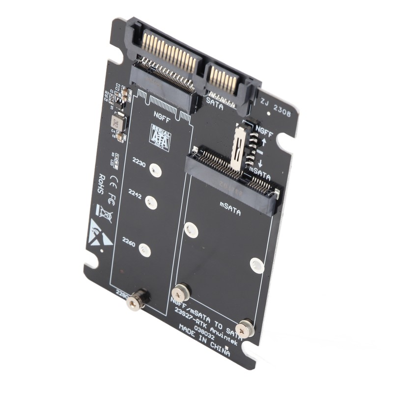 2 in 1 Mini M.2 NGFF &amp; MSATA SSD to