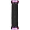 Reverse Grip Lock-On Bicycle Screw Grips Black/Purple