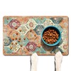 Dog Food Mats for Floors Absorbent, Cat Food Mat -