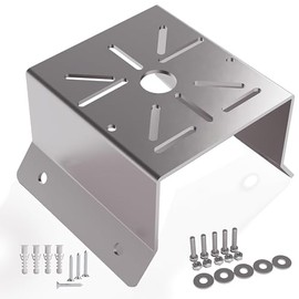 Demimy 2-Pack Corner Mount Security Camera Bracket, Stainless Steel with Hardware