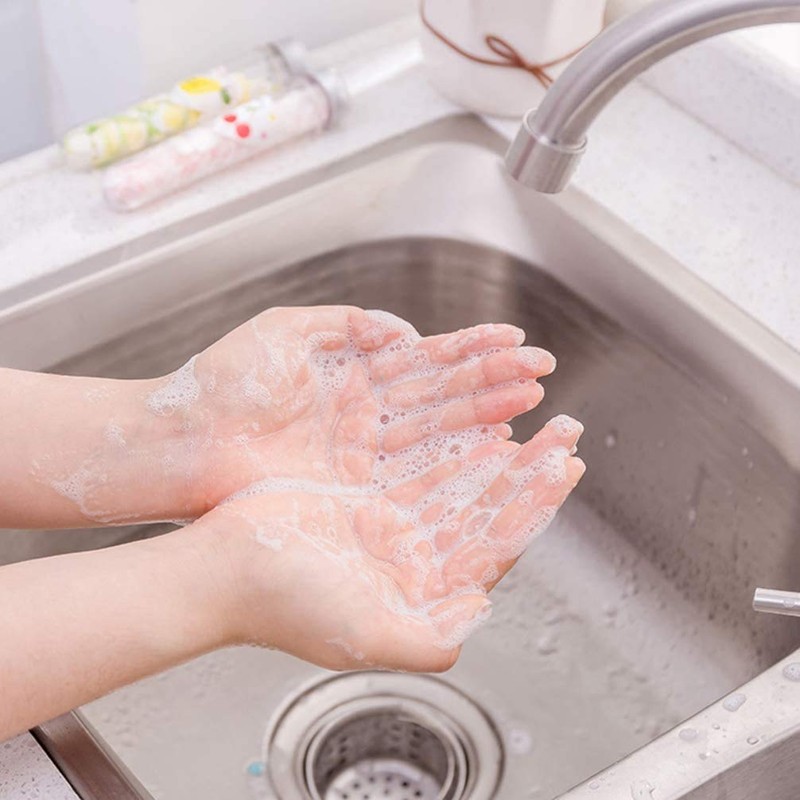 Yueser Portable Soap 10 Pieces Soap Paper Mini Soap Discs