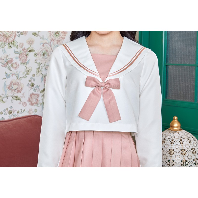 Clearstone Ulzzang Sailor Cosplay Halloween Sailor Dusty Pink Ladies Pink