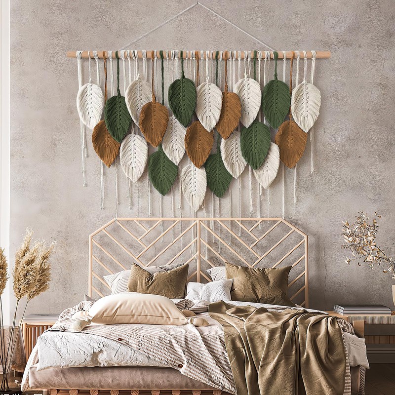 Weldomcor Macrame Wall Hanging Large Tapestry Woven Wall Hanging Boho