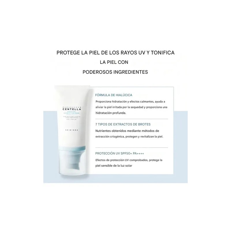 Protector Solar Skin1004 Madagascar Centella Hyalu Cica SPF 50 Pack