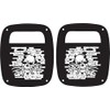 JeepTails Skull Breaking Wall Tail lamp Light Covers Compatible with