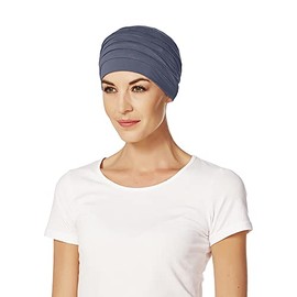 Christine Headwear Bamboo Turban Yoga, blue