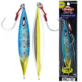 Berkley Skid Slow Pitch Jig 150g Blue Silver Gold