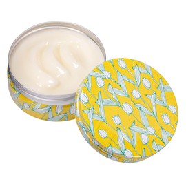 WHITE TULIPS Steam Cream Whole Body Moisturizing Cream 2.6 oz (75 g) [Made in Japan] STEAMCREAM Moisturizing Cream Whole Body Cream Hand Cream Oatmeal Natural Essential Oils Naturally Derived