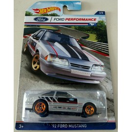 2016 Hot Wheels Ford Mustang Fox Body, Ford Performance Series, 92 Ford mustang