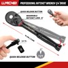 LLNDEI 48 Piece 1/4 Inch Mini Socket Ratchet Wrench Set,