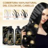 Kaisasa® Shampoo Con Tinte Cubre Canas Natural Jengibre 2pzs